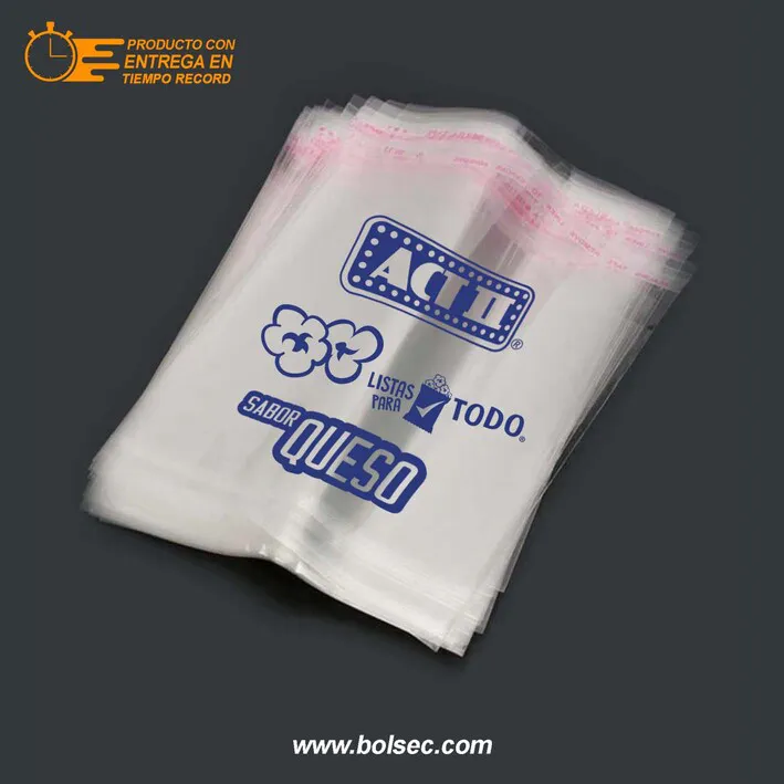 bolsas de celofán personalizadas