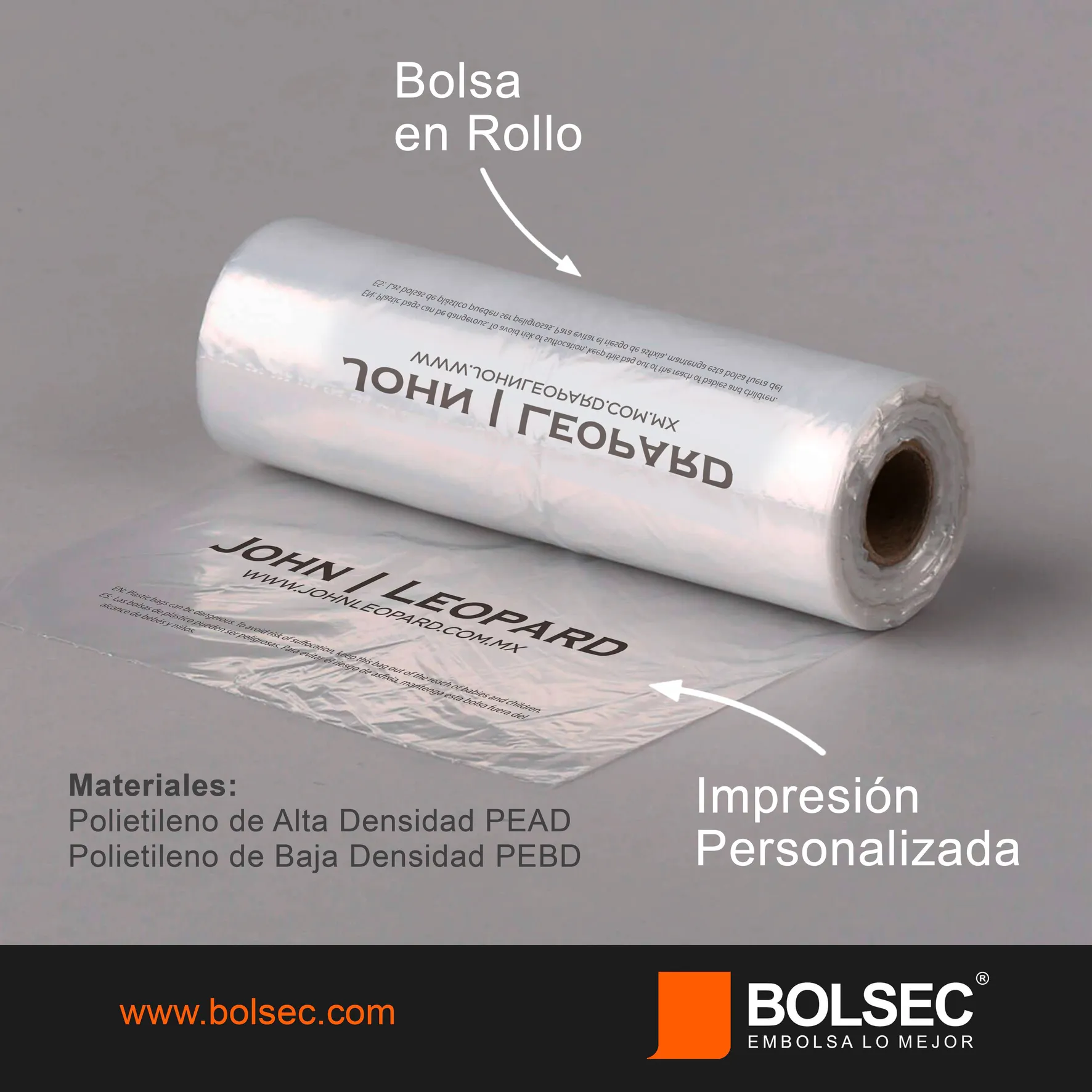 bolsas de polietileno con impresion flexografica